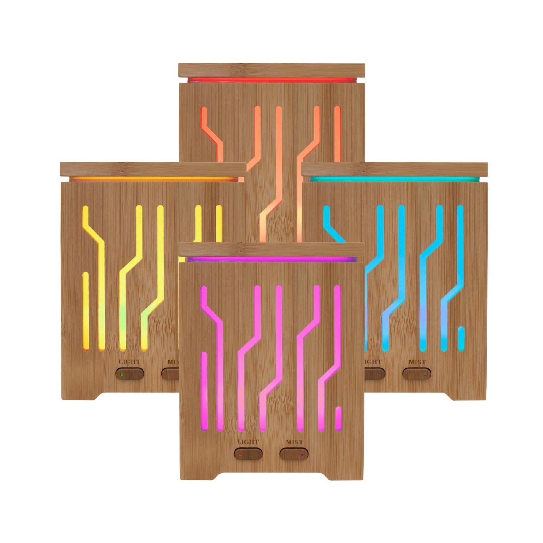 Difuzor Aromaterapie cu Ultrasunete, Cub AD 200