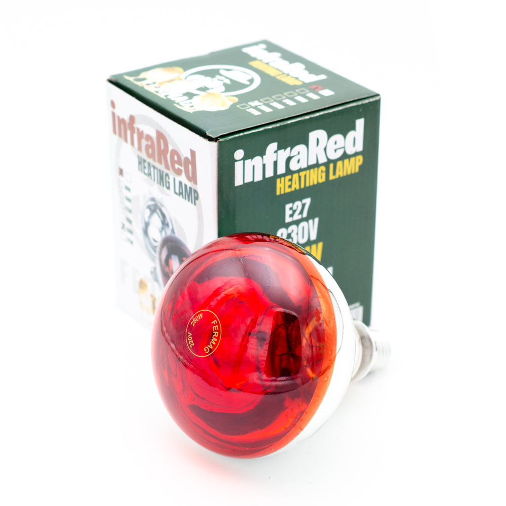 Bec infrarosu PROFESIONAL Fermag, 250 W, soclu E27