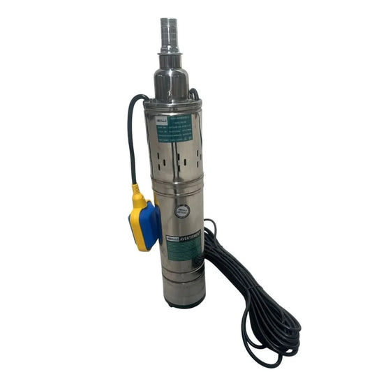 Pompa submersibila Brillo 1.3kW QGD3-120, cu plutitor, 100m refulare, 18m cablu, 3mc/h, inox