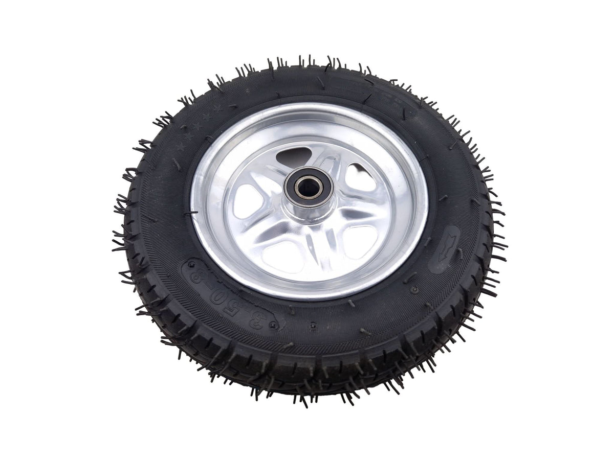 Roata Roaba Broman 3.50-8 | Rulment | Ax 20mm | 8PR | Cauciuc Rezistent