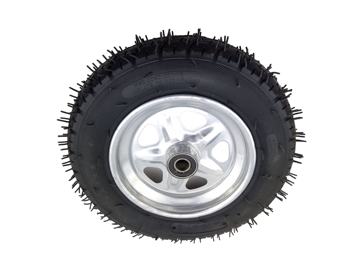 Roata Roaba Broman 3.50-8 | Rulment | Ax 20mm | 8PR | Cauciuc Rezistent