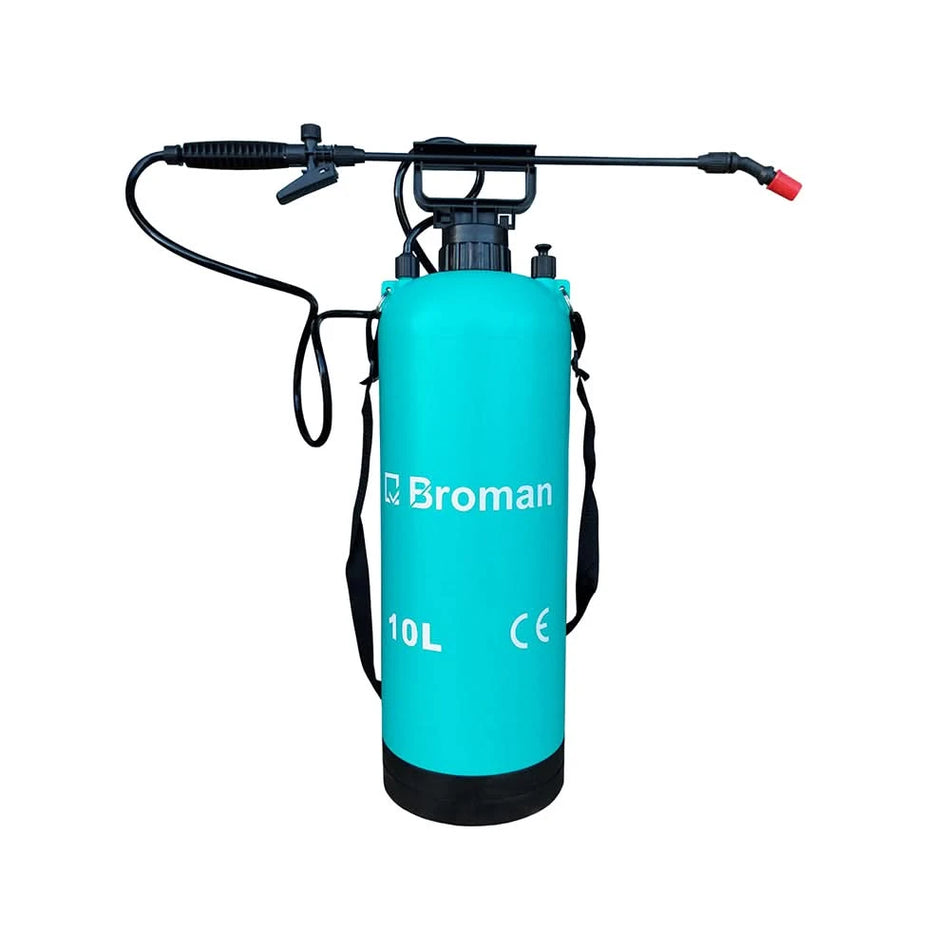 Pompa de stropit manuala Broman 10L, cu curea si tija de pulverizare