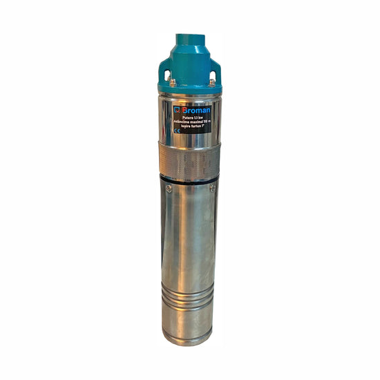 Pompa Submersibila Broman 4QGD | 1100W | 110m | 3 mc/h | Inox | Cablu 10m