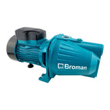 Set pompare complet: Pompa apa autoamorsanta Broman JET100L, 1CP, 60 l/min, H refulare 48m + Prescontrol automat Elefant EWPC-3, 1.1kW, racord 1", 1.5 bar + Furtun apa transparent cu insertie 1" Ø32 - 50 m