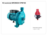 Kit automat Broman CPM158 1000W cu prescontrol 1 inch - toate produsele incluse