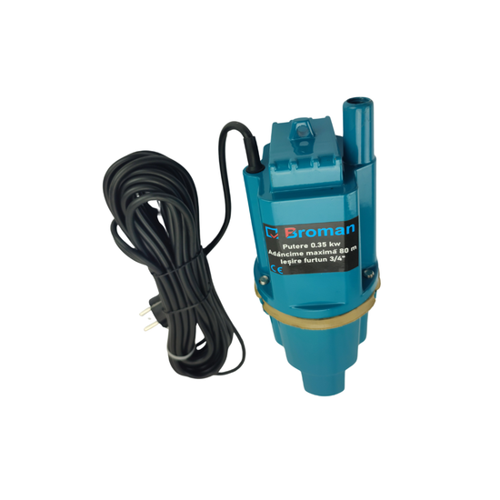 Pompa Submersibila dubla absorbtie Put Broman p VMP 60-3 | 350W | 80m