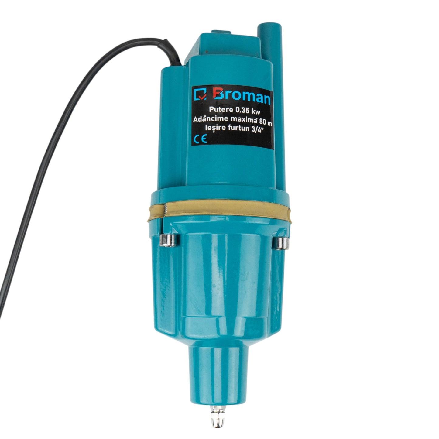 Pompa apa vibratii Broman VMP-60-1, 350W, 80m, 1500L/h, absorbtie inversa