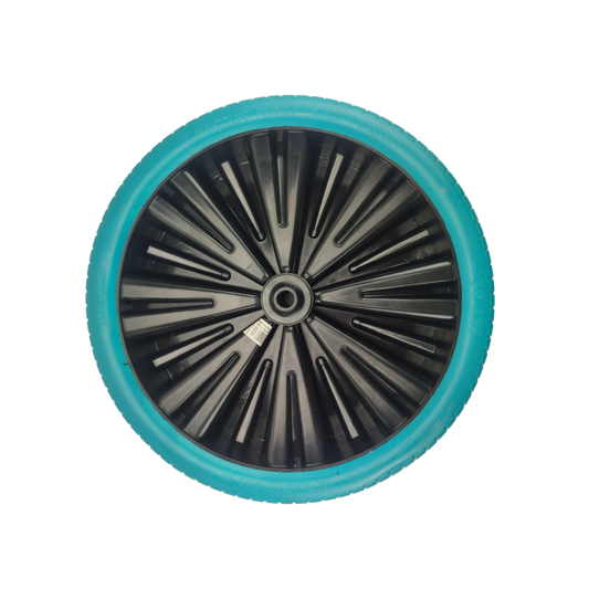 Roata Broman 400-8 Profi, spuma de inalta densitate, ax 14 mm