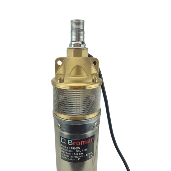 Pompa submersibila Broman SKM-100, 1500W, 120m, 50L/min, 6.5bar