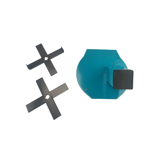 Adaptor razatoare moara BROMAN pentru furaje si resturi vegetale, inox, compatibil universal