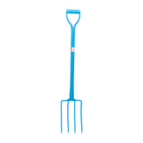 Furca BROMAN 4 coarne cu coada metalica, rezistenta, pentru fan si materiale