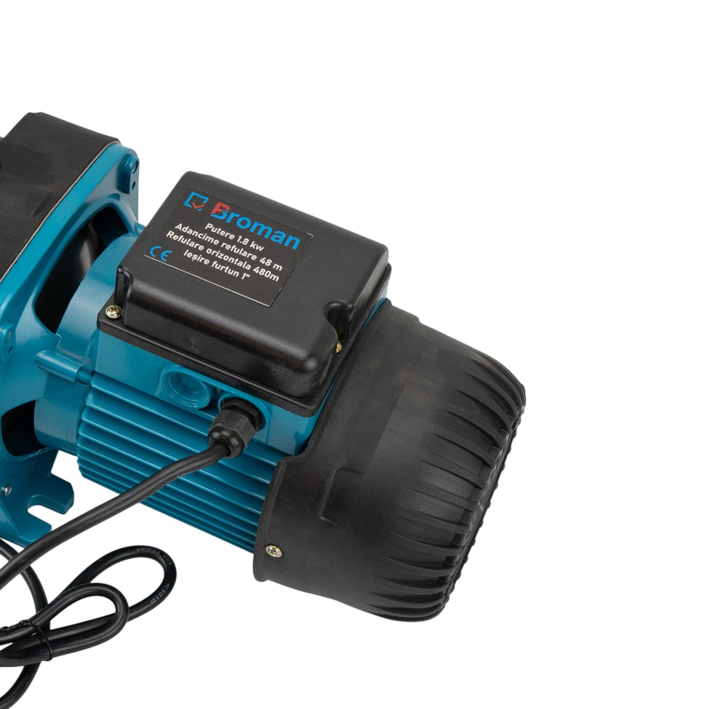 Pompa de Suprafata Broman JP-100 | 1.8 kW | Inox | 48m | 480m | Racord 1"