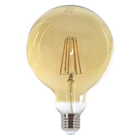 Bec cu filament decorativ G125 E27 6W LED - ZEP.RO - Ți-e la îndemână!