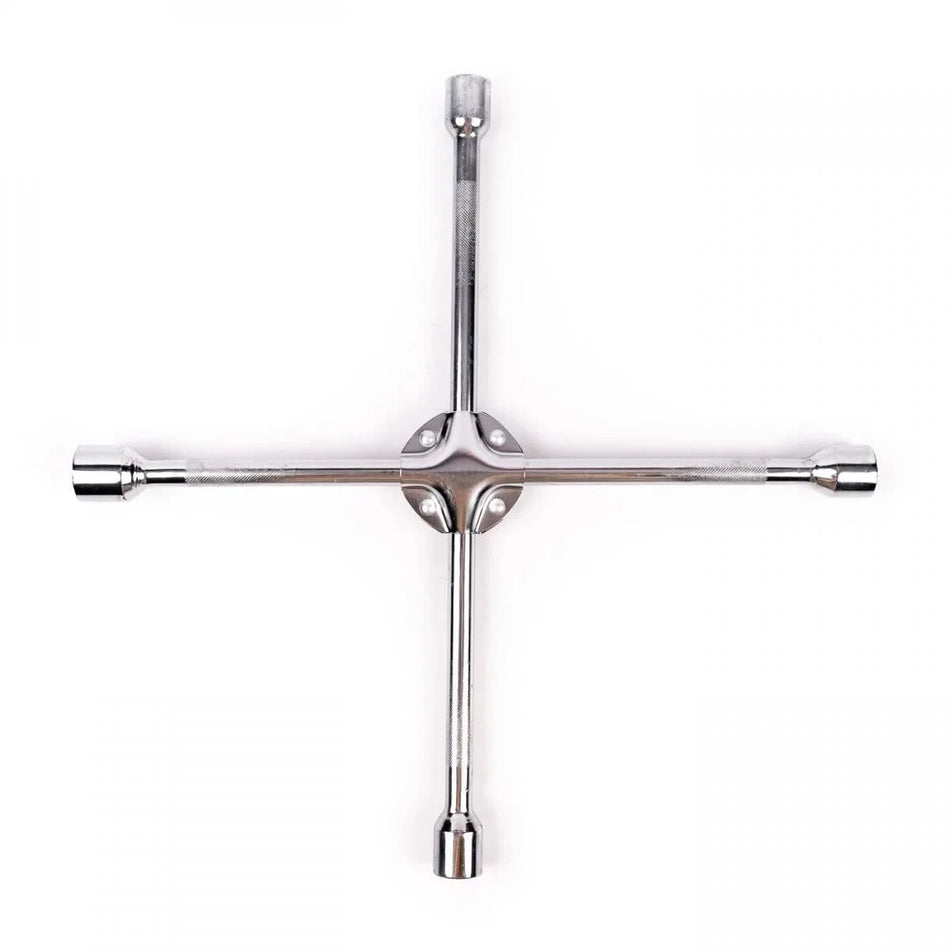 Cheie tubulara în cruce 17-19-21-23 mm, material Cr-V, roti auto