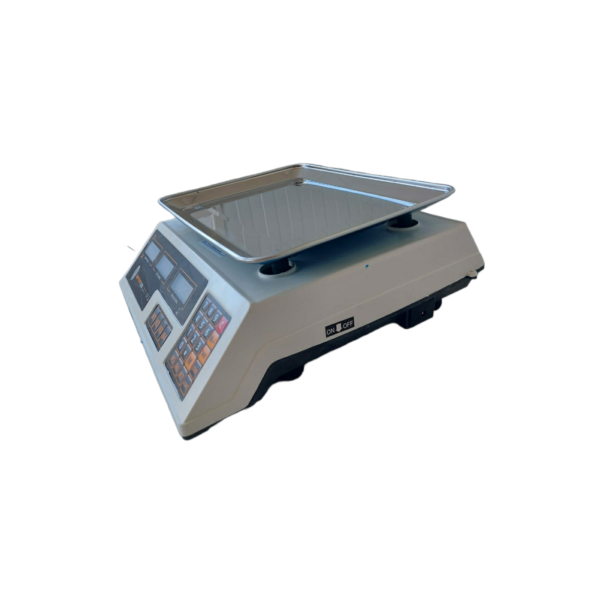 Cantar electric comercial ROTOR YZ-218, 40 kg, baterie reincarcabila, memorare 7 preturi, precizie 1/3000 f.s