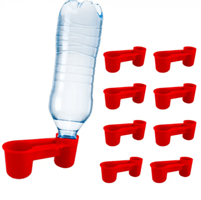 Set 10 buc adapatoare pentru pui cu capac pentru sticla, Tehno Ms #013 - ZEP.RO - Ți-e la îndemână!
