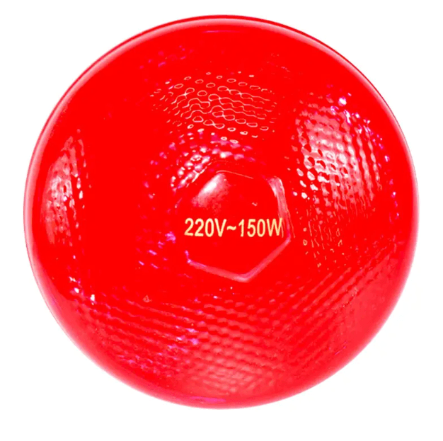 Bec din sticla groasa cu infrarosu, 250W, pentru incalzirea animalelor, Tehno Ms #151 - ZEP.RO - Ți-e la îndemână!