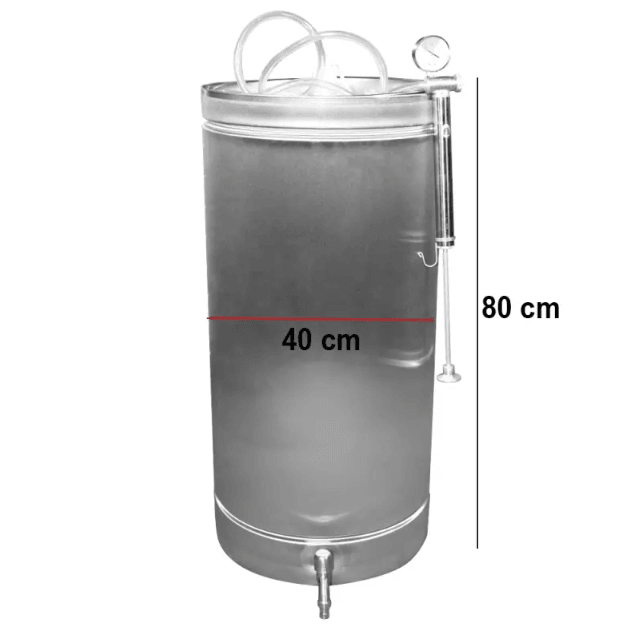 Butoi din inox cu capac flotant, capacitate 102L, Tehno Ms #717 - ZEP.RO - Ți-e la îndemână!