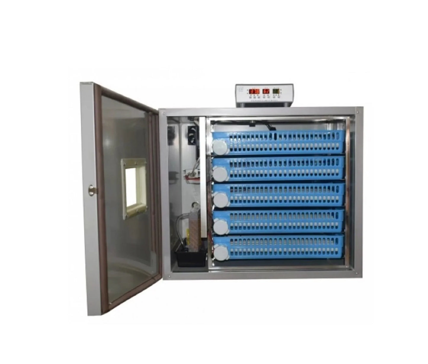 Incubator profesional ZEP MS-320, cu invertor, 320 oua, inox, intoarcere automata