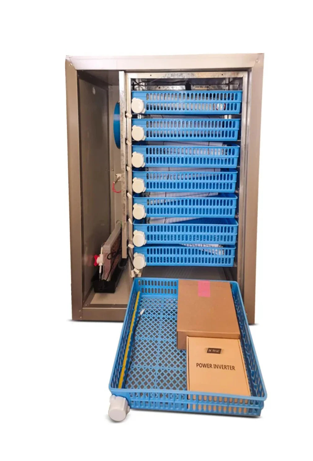 Incubator profesional ZEP MS-512, cu invertor, 512 oua, inox, intoarcere automata