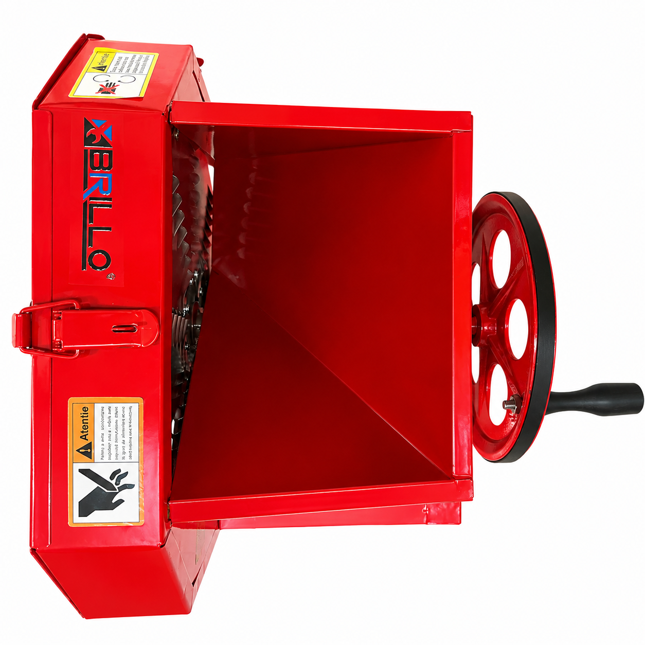 Razatoare Electrica pentru Legume si Fructe Brillo, 2200W, 300 kg/h, 2800 RPM, cu Manivela