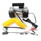 Compresor Pneumatic Auto, 12V, 250W, Presiune Max. 150 PSI, Cilindru Dublu, Accesorii Incluse