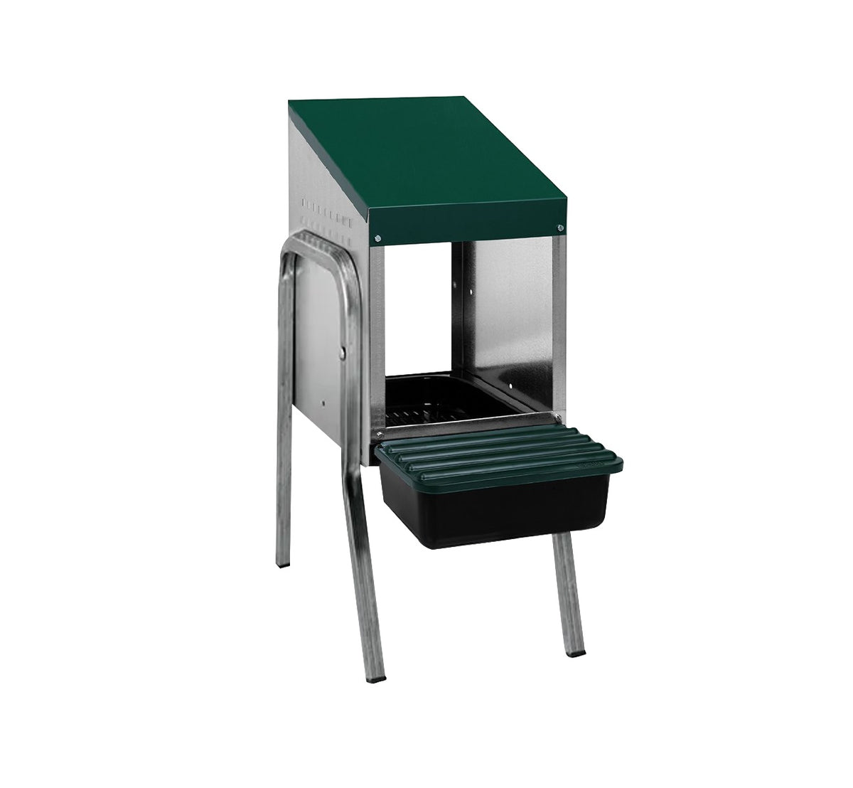 Cuibar pasari ZEP MG-01WS PROFI cu picioare, 1 compartiment, metal galvanizat, colector oua