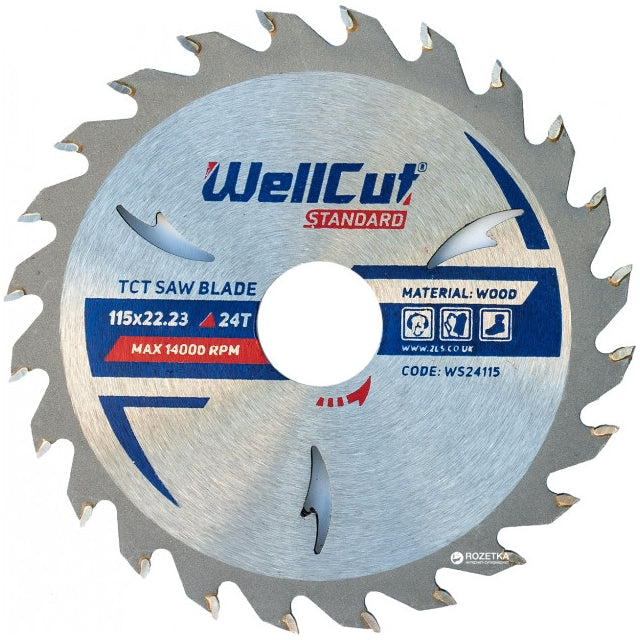Disc pentru debitarea lemnului WellCut 200x32 60T, EF-8073