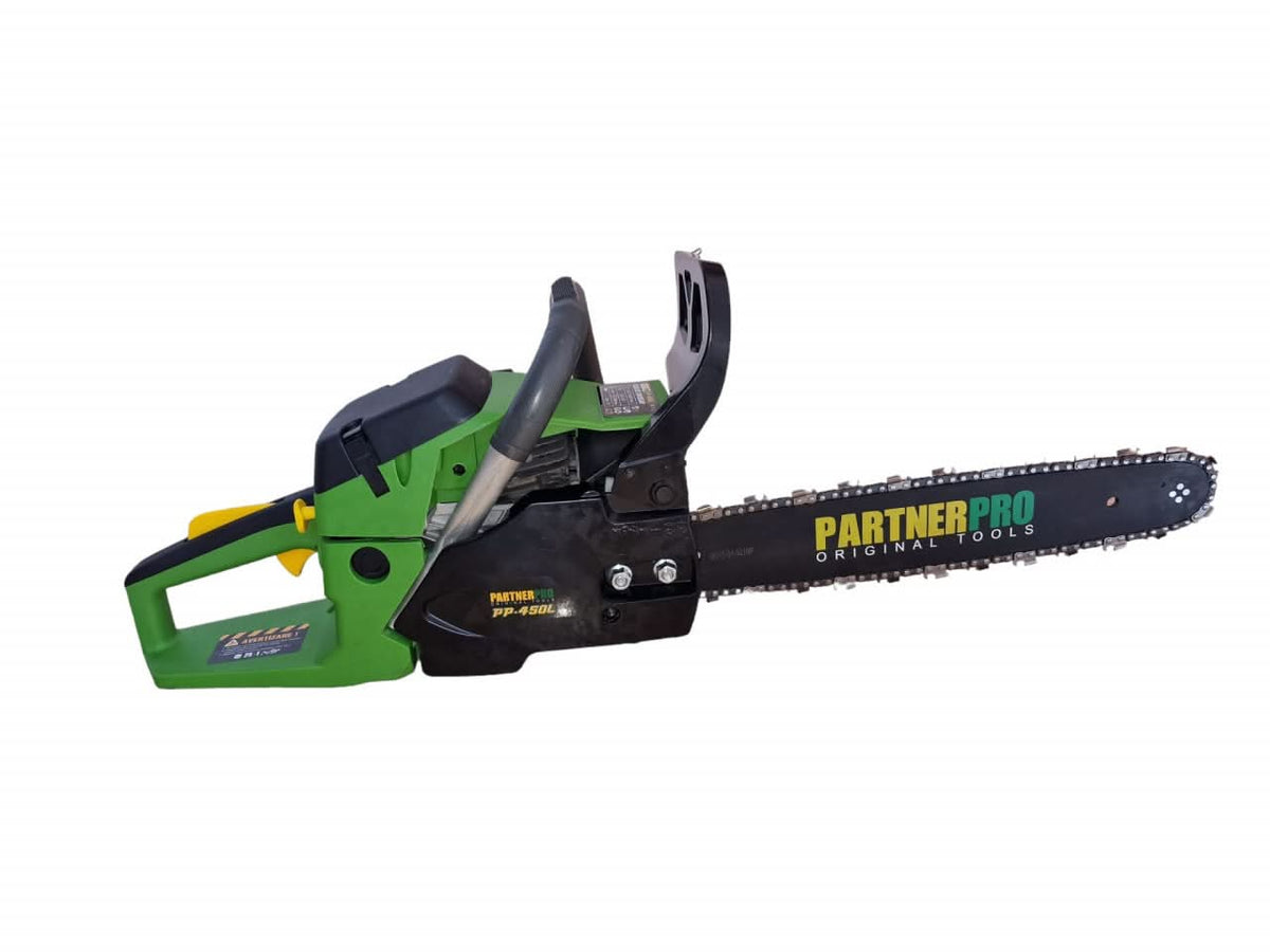 Drujba pe benzina PARTNERPRO PP-450L, 3.1CP, lama 38cm, 8500rpm, motor 2T