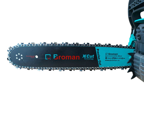 Drujba Broman 5500W, 7.4 CP, Lamă 38 cm Performanta Durabila cu Sistem Easy Start