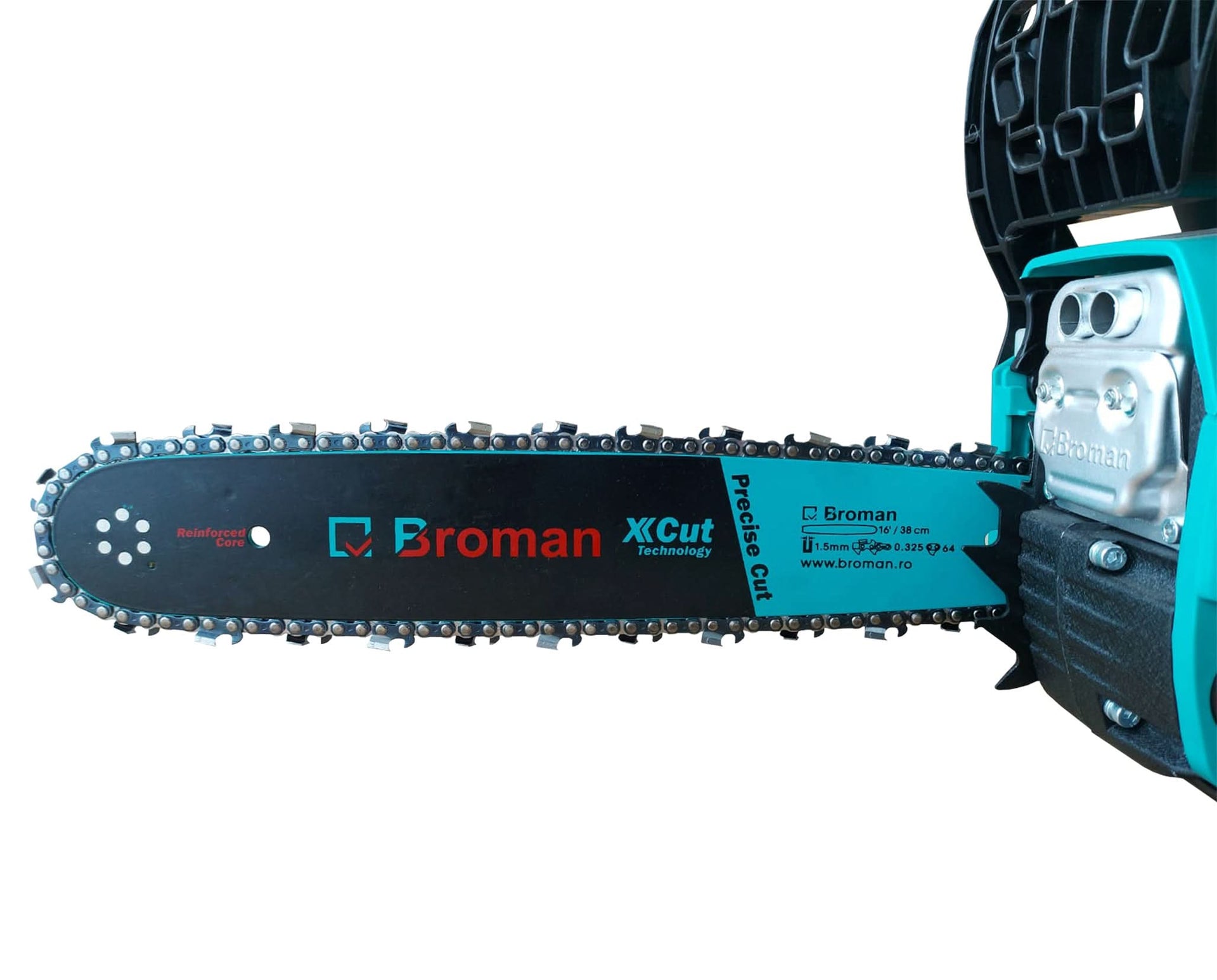 Drujba Benzina Broman | 6100W | 8.3 CP | Lama 38cm | Easy Start | Frana Aliaj