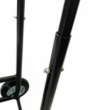 Carucior pentru transportat si depozitat lemne VivaTechnix VMD-1018, max. 40 kg, Negru