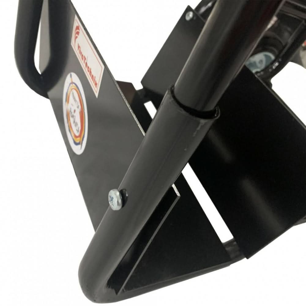 Carucior pentru transportat si depozitat lemne VivaTechnix VMD-1018, max. 40 kg, Negru