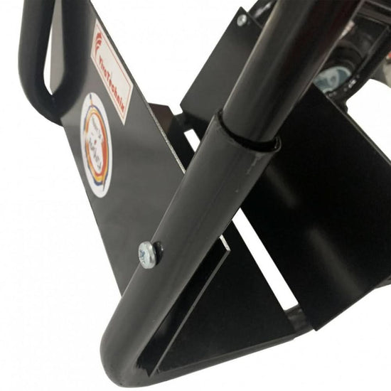 Carucior pentru transportat si depozitat lemne VivaTechnix VMD-1018, max. 40 kg, Negru