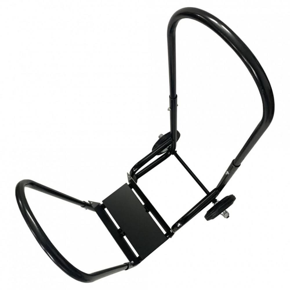 Carucior pentru transportat si depozitat lemne VivaTechnix VMD-1018, max. 40 kg, Negru