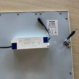 Panou LED 295x595 cu rama alba, 24W, 1680 lm, 6500K