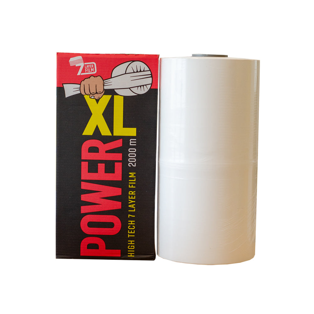 Folie stretch baloti alb Power XL, 22 microni, 0.50 x 2000 m