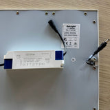 Panou LED 295x595 cu rama alba, 24W, 1680 lm, 4100K