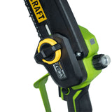 Fierastrau cu lant pe acumulator Procraft PKA44, 21V, 1.5Ah, 2 lame, 2 lanturi, ungere automata