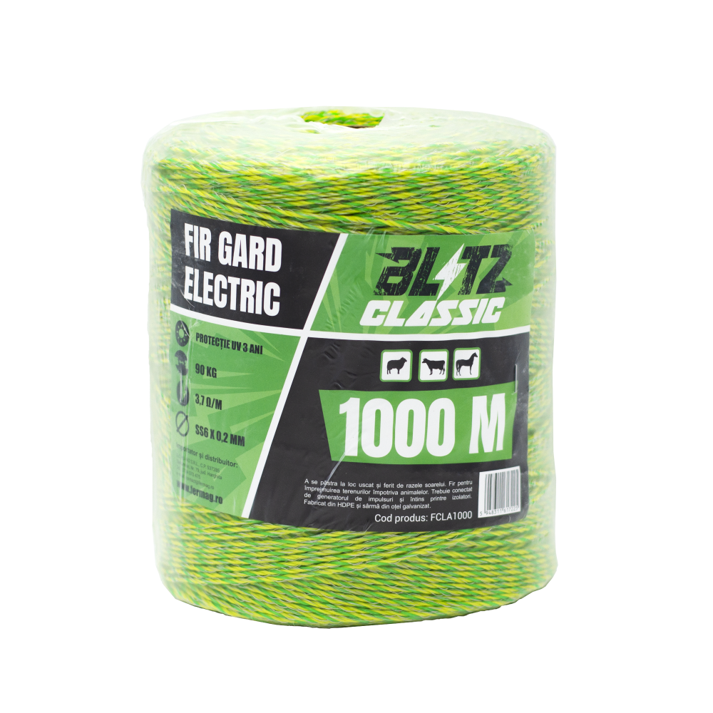 Fir gard electric Blitz Classic, 1000 m
