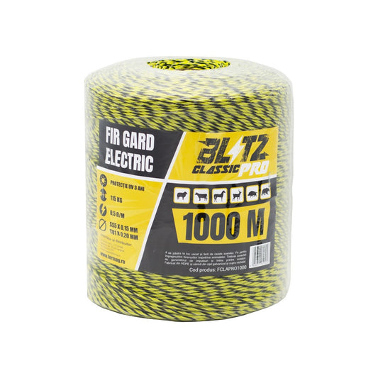 Fir gard electric Blitz Classic Pro 1000 m, PROFESIONAL