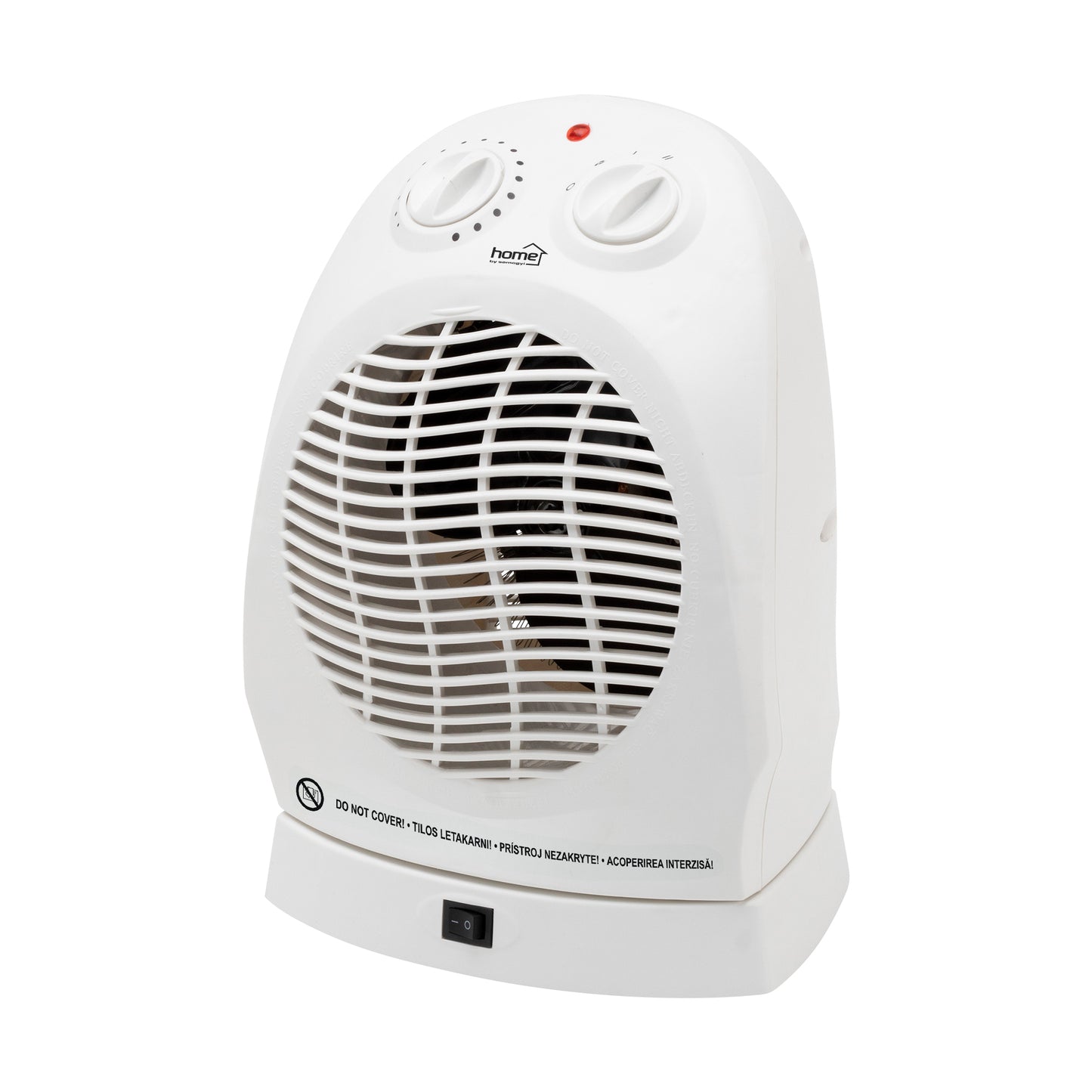 Aeroterma cu ventilator Home Zep FK 1/0, 2000 W, 2 trepte, termostat mecanic, oprire automata, IP20, 22 x 25 x 12,5 cm