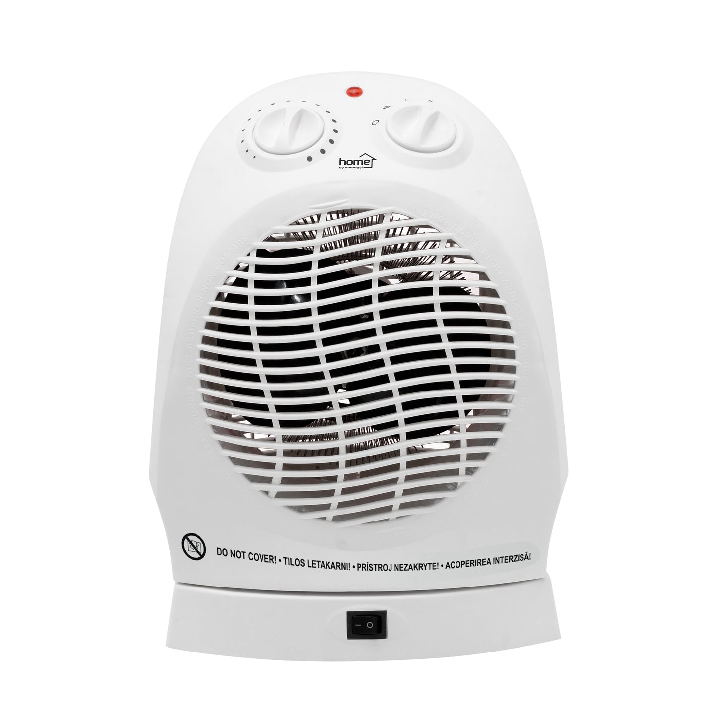 Aeroterma cu ventilator Home Zep FK 1/0, 2000 W, 2 trepte, termostat mecanic, oprire automata, IP20, 22 x 25 x 12,5 cm