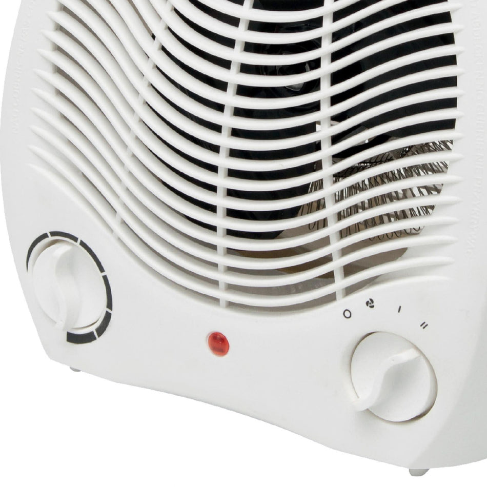 Aeroterma FK 1, 2000 W, 2 trepte incalzire, termostat mecanic, protectie supraincalzire, compacta