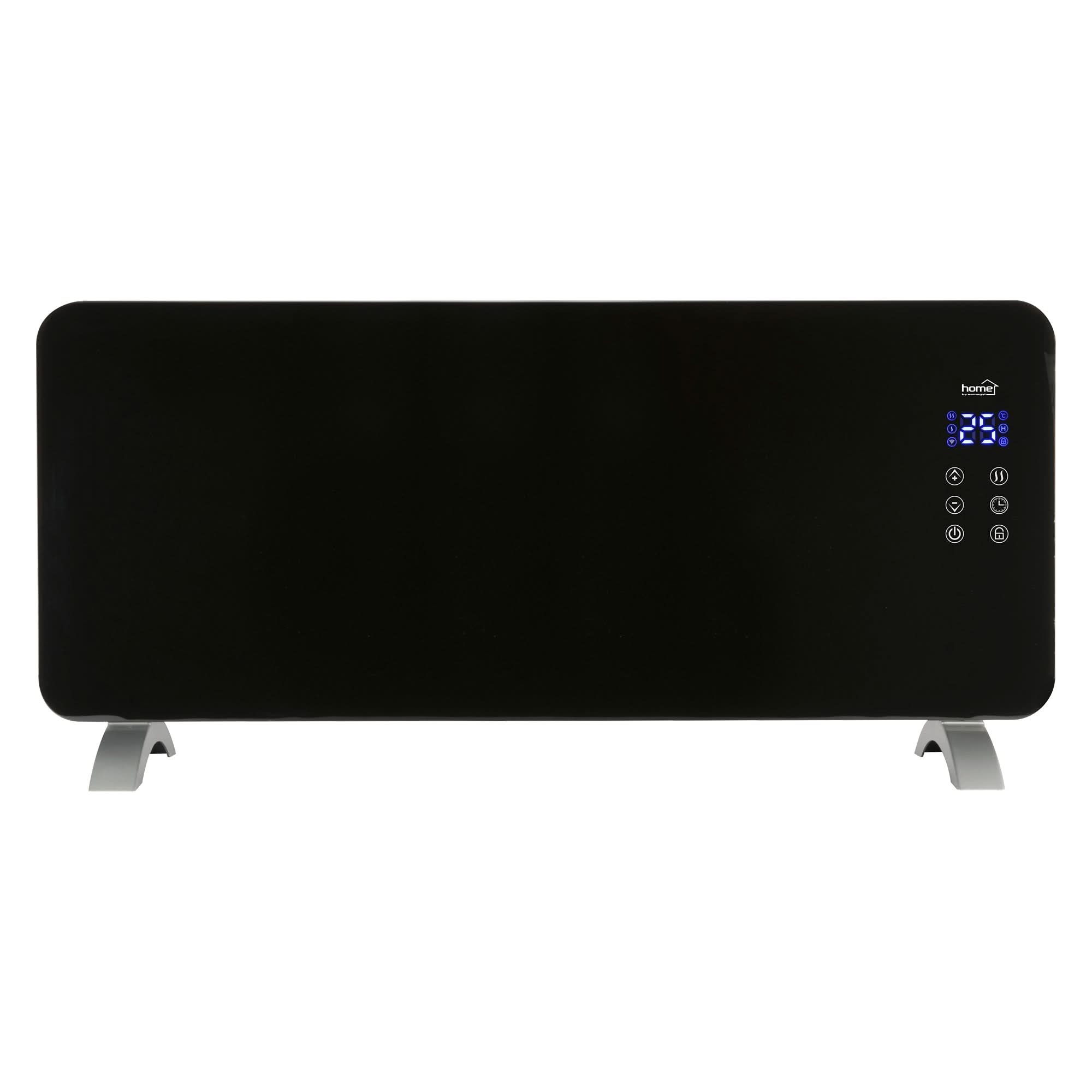 Radiator electric smart FK 430 WIFI, 2000W, control prin aplicatie, sticla securizata, montaj pe perete sau podea, WiFi, termostat electronic, IPX4