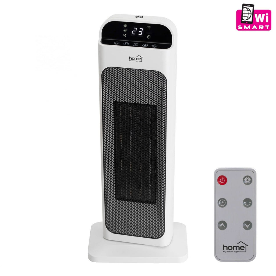 Radiator ceramic Smart FK 53 WIFI, 2000W, control prin aplicatie, termostat digital, telecomanda, timer 12h, protectie supraincalzire