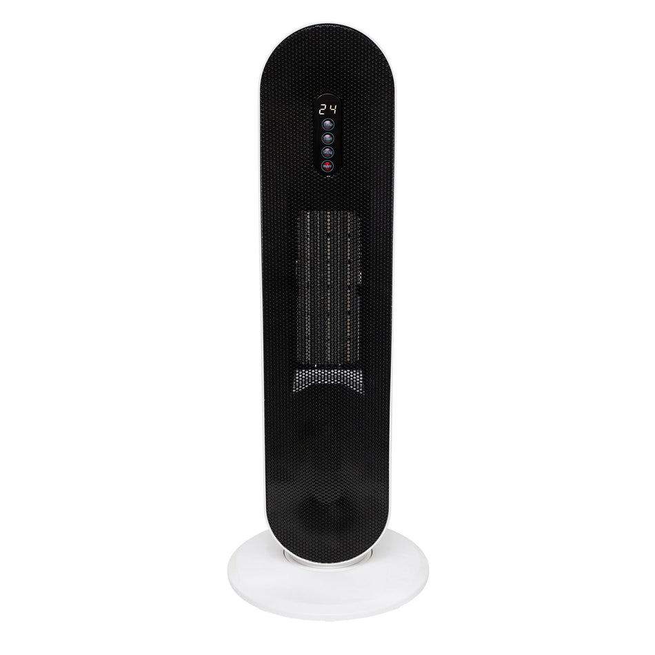 Radiator ceramic FK 54, 2000W, cu telecomanda, termostat digital, timer 12h, protectie supraincalzire