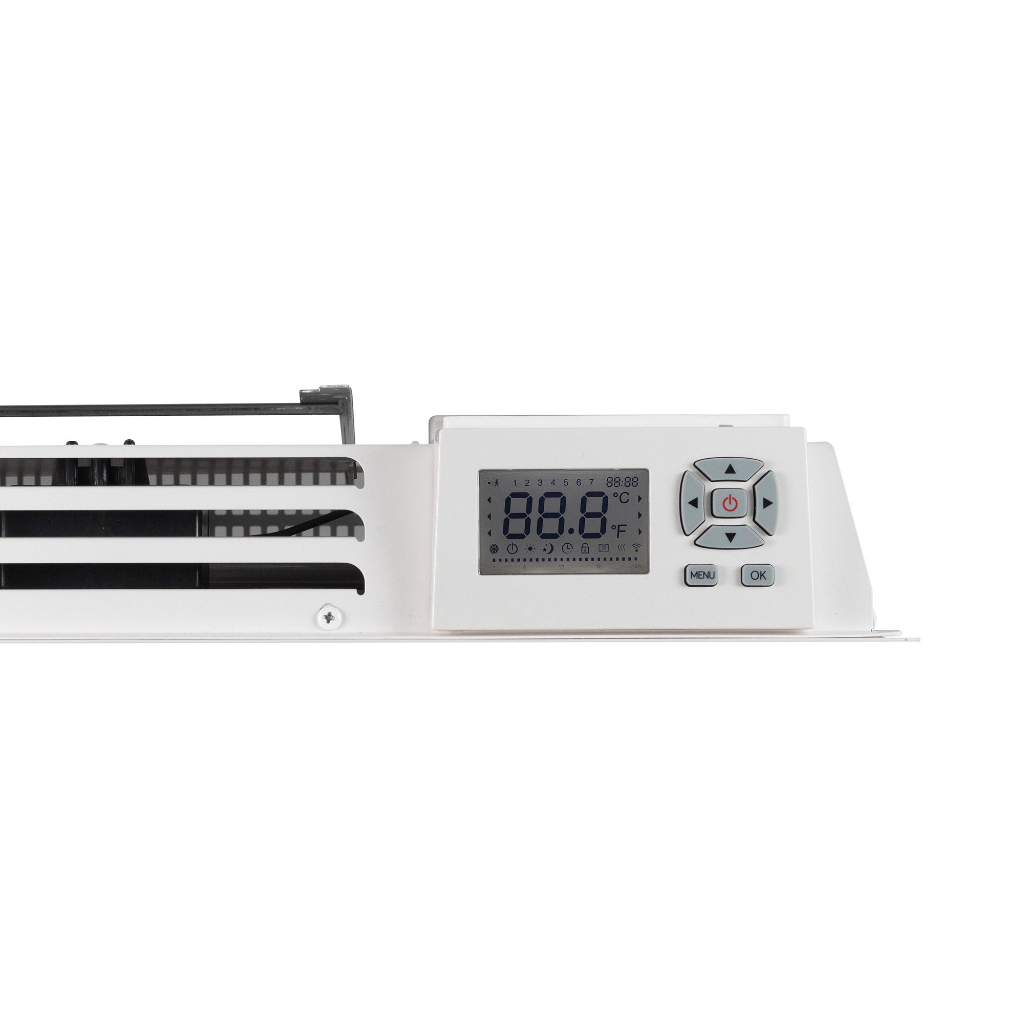 Radiator de perete max 1500 W Zep Home Premium senzor geam deschis, protectie anti-inghet