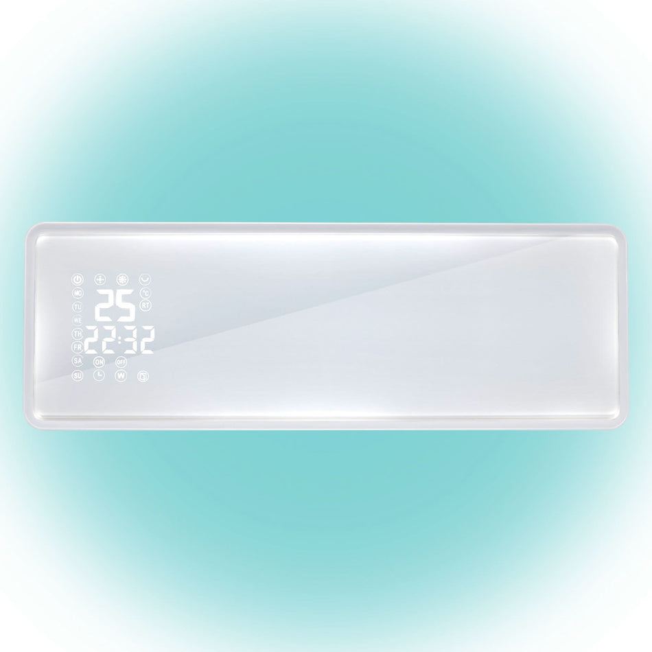 Radiator PTC Smart FKF 54203, 1000W / 2000W, Wi-Fi, control aplicatie, program saptamanal, termostat electronic, timer 24h, oprire automata, telecomanda, lamele mobile, montaj pe perete