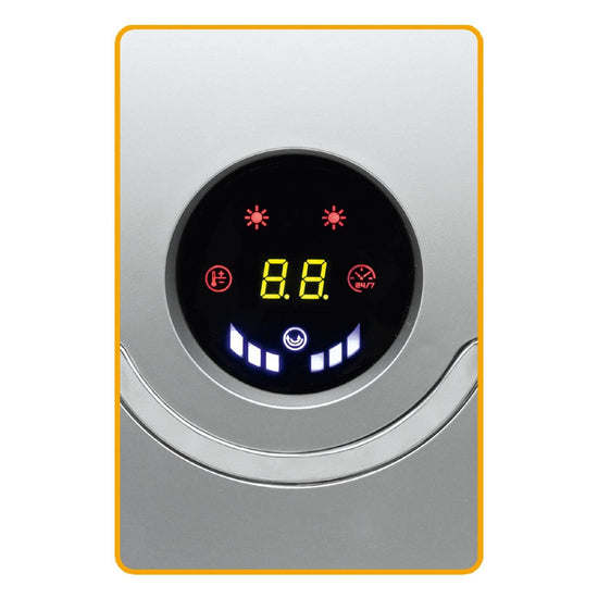 Aeroterma de perete FKF 56202, 2000W, cu ventilator, telecomanda, termostat digital si senzor geam deschis